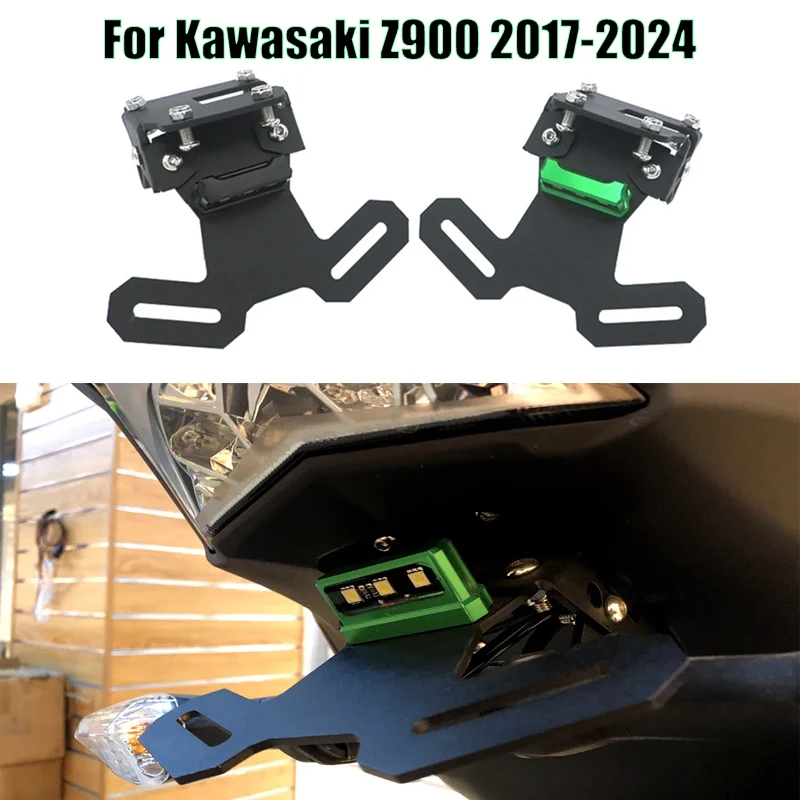 Motorcycle Rear Tail Tidy Fender Eliminator License Plate Holder Bracket For Kawasaki Z900 2017 2018 2019-2023 2024
Motorcycle Rear Tail Tidy Fender Eliminator License Plate Holder Bracket For Kawasaki Z900 2017 2018 2019-2023 2024