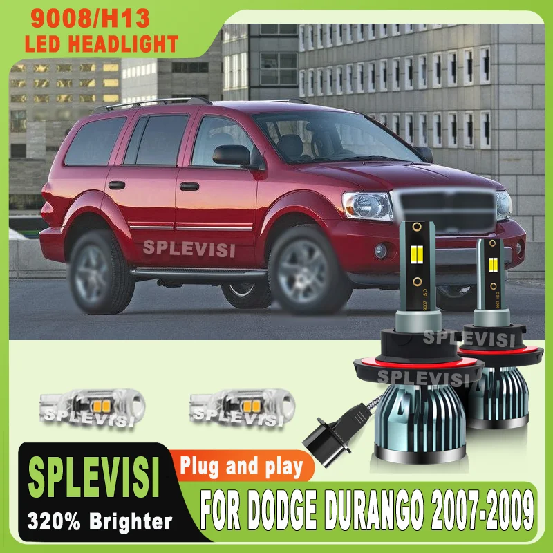 High-speed Heat Dissipation Plug and Play Stable Night Performance 20000LM/Pair LED Headlight For Dodge Durango 2007 2008 2009
High-speed Heat Dissipation Plug and Play Stable Night Performance 20000LM/Pair LED Headlight For Dodge Durango 2007 2008 2009