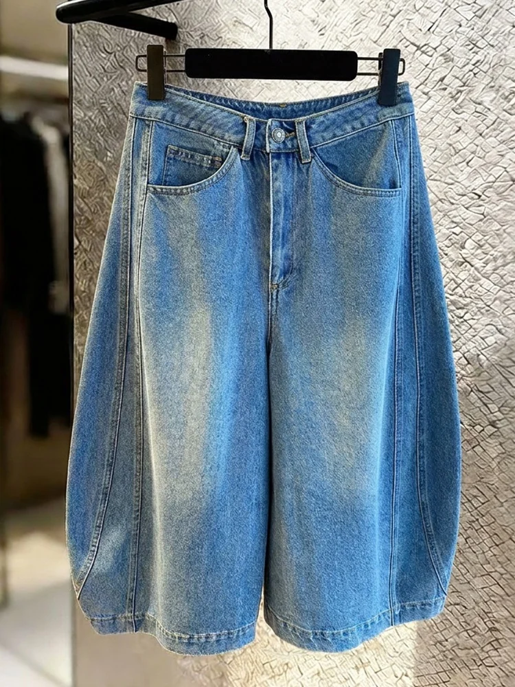 Loose Fit High Waist Denim Jeans Women's Summer Vintage Casual Feel Seven Inch Length Fashion Design Sensation Jeans
Loose Fit High Waist Denim Jeans Women's Summer Vintage Casual Feel Seven Inch Length Fashion Design Sensation Jeans
