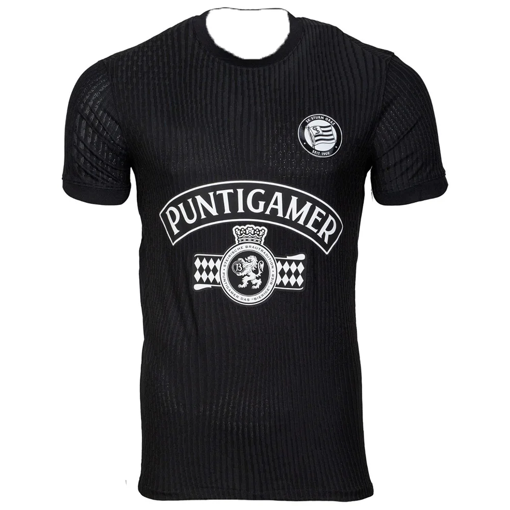 2026 Sturm Graz Team Uniform Austrian League Fan Edition Short Sleeved Breathable Quick Drying Sports T-Shirt
2026 Sturm Graz Team Uniform Austrian League Fan Edition Short Sleeved Breathable Quick Drying Sports T-Shirt