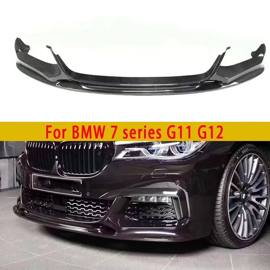 For BMW 7 Series G11 G12 Carbon Fiber Front lipCar Front Bumper Diverter Spoiler Diffuser chin 2016-2019 Car Accessories
For BMW 7 Series G11 G12 Carbon Fiber Front lipCar Front Bumper Diverter Spoiler Diffuser chin 2016-2019 Car Accessories
