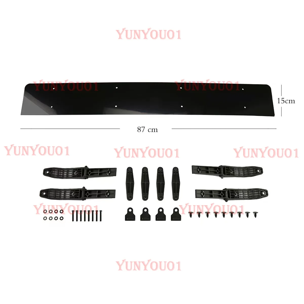 Roof Spoiler Wind Noise Reduction Deflector
Roof Spoiler Wind Noise Reduction Deflector