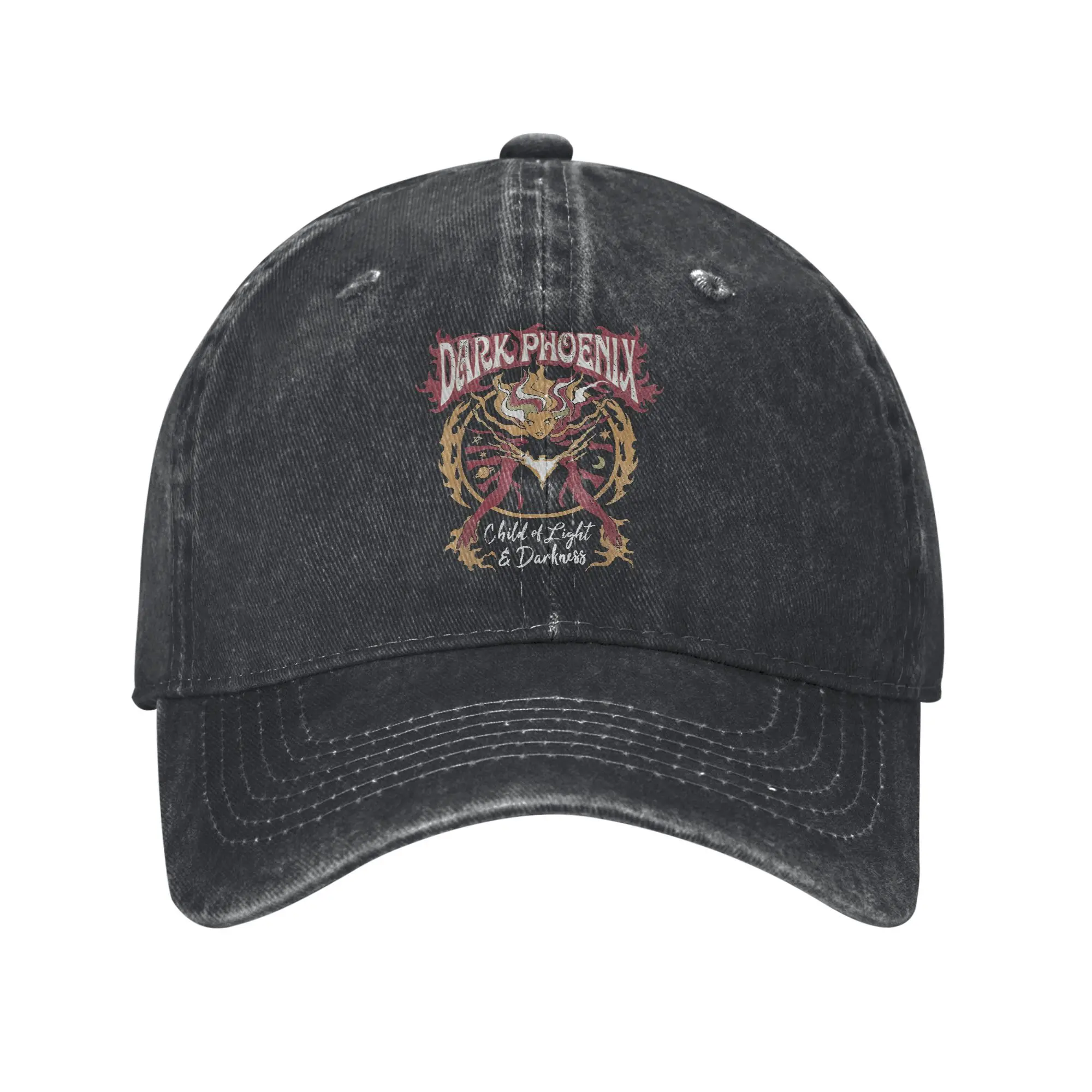 X-Men Dark Phoenix Light & Darkness Baseball Caps Fashion Distressed Denim Jean Grey Headwear Unisex Outdoor Golf Gift Caps Hat
X-Men Dark Phoenix Light & Darkness Baseball Caps Fashion Distressed Denim Jean Grey Headwear Unisex Outdoor Golf Gift Caps Hat