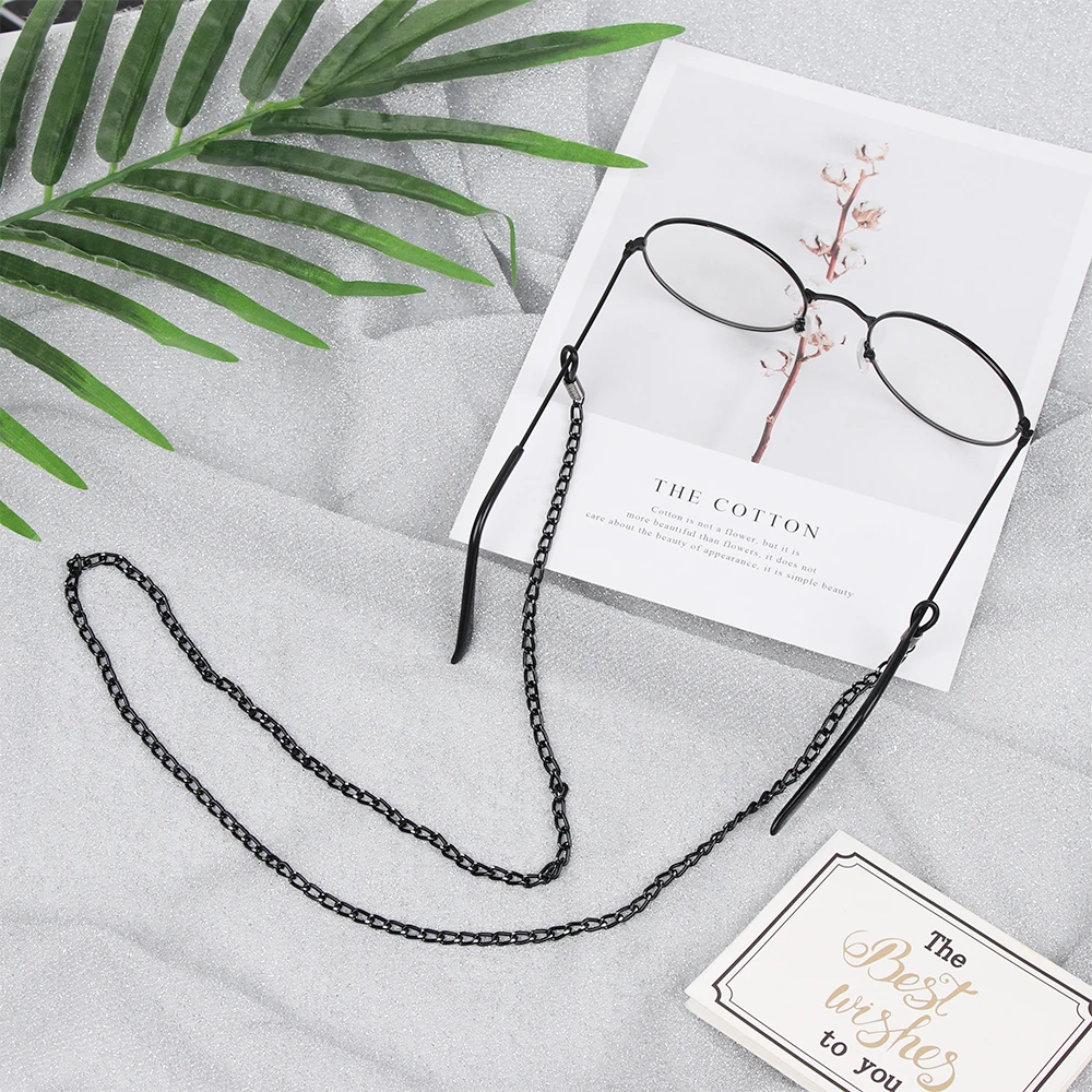 Women Metal Black Eye Wear Accessories Glasses Necklace Eyeglass Lanyard Glasses Chain
Women Metal Black Eye Wear Accessories Glasses Necklace Eyeglass Lanyard Glasses Chain