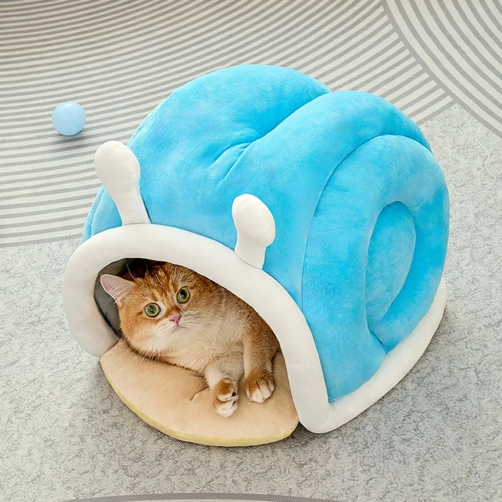 Washable Snail Shape Dog House Warm Soft Cat Sleeping Bag Cartoon Kitten Cave for Kitten Puppy Cats
Washable Snail Shape Dog House Warm Soft Cat Sleeping Bag Cartoon Kitten Cave for Kitten Puppy Cats