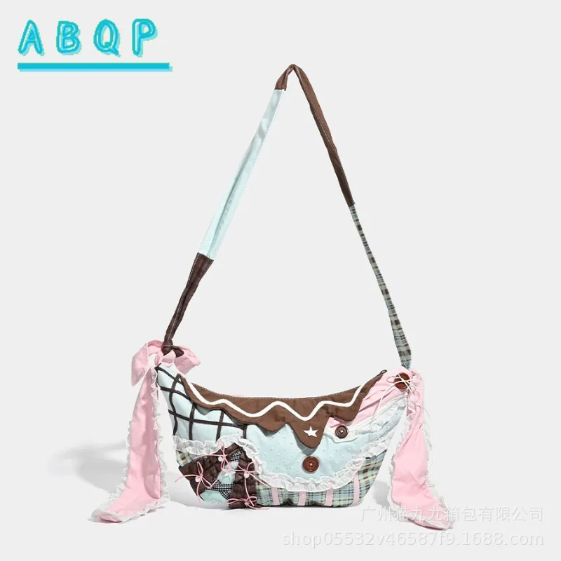 Shoulder Bag 2025 New Armpit Bags Pink Rabbit Ears Student Schoolbag Large Capacity Canvas Handbag Fashion
Shoulder Bag 2025 New Armpit Bags Pink Rabbit Ears Student Schoolbag Large Capacity Canvas Handbag Fashion