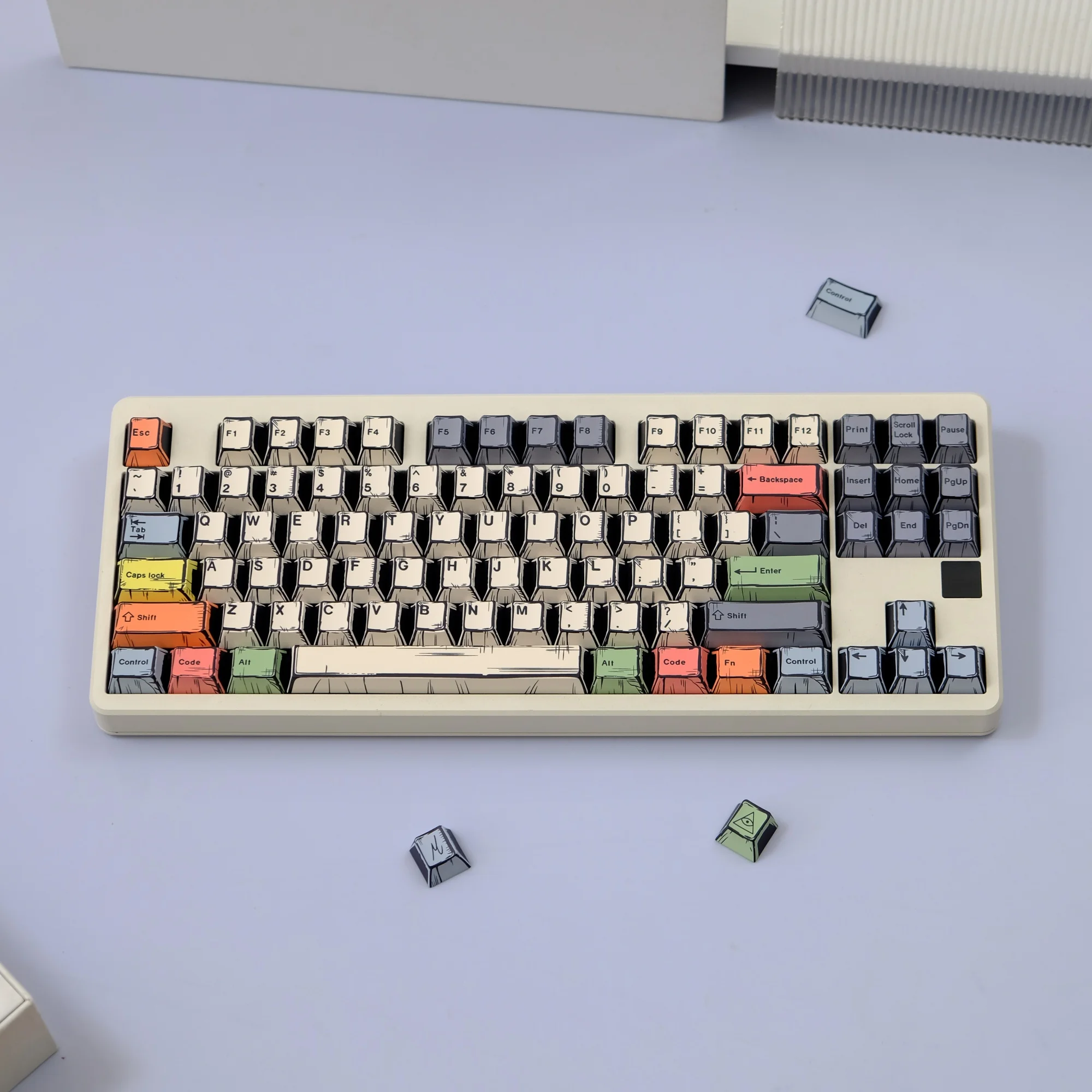 Колпачки для клавиш PBT Cherry для механической клавиатуры Rainy75 F75 F99, магнитная клавиатура с краской, колпачки для клавиш в стиле комиксов, холст, колпачки для клавиш в стиле аниме
Колпачки для клавиш PBT Cherry для механической клавиатуры Rainy75 F75 F99, магнитная клавиатура с краской, колпачки для клавиш в стиле комиксов, холст, колпачки для клавиш в стиле аниме