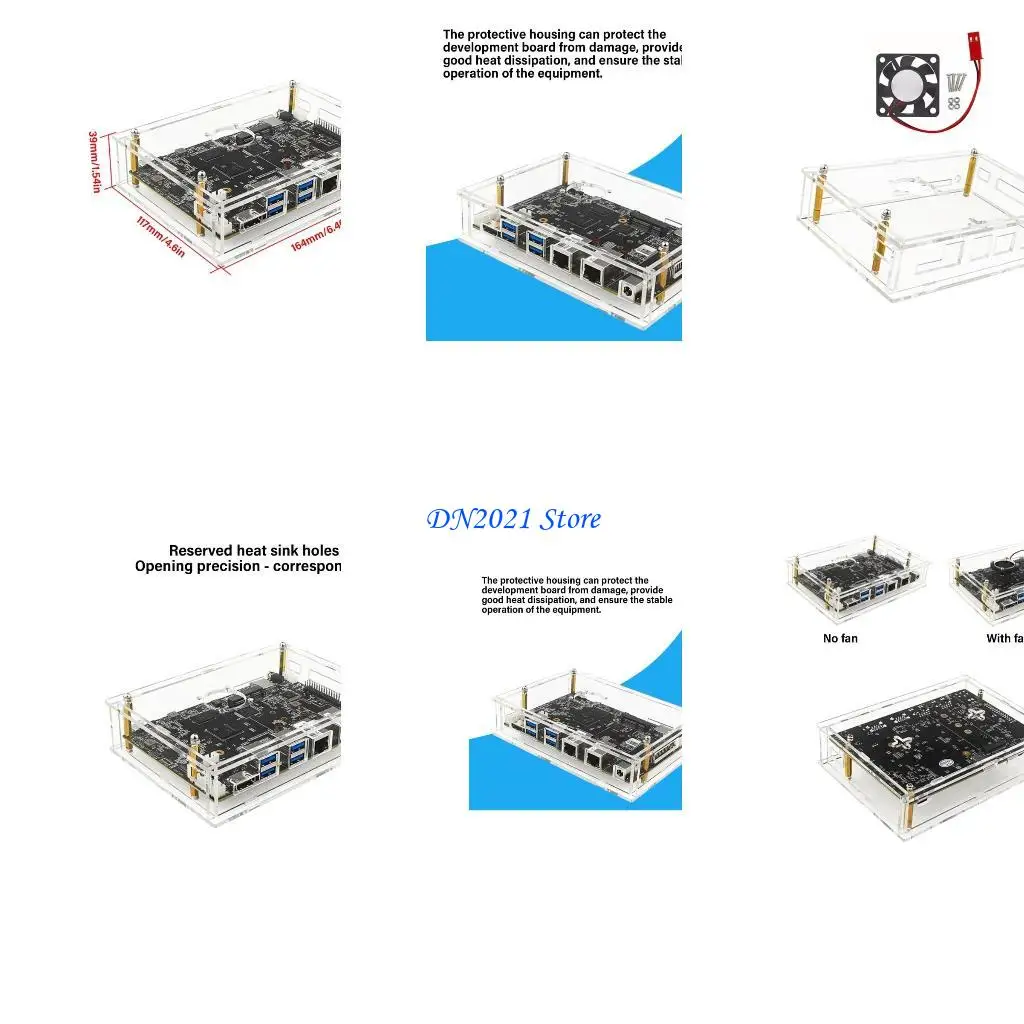 F3KE Acrylic Enclosure With Cooling Fan Enhances Heat Dissipation For Banana F3
F3KE Acrylic Enclosure With Cooling Fan Enhances Heat Dissipation For Banana F3
