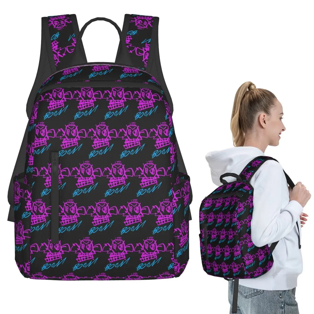 Boom Monkey Boom Jinxed Backpack Student BookBag Children School Bag Laptop Shoulder Bags Boys Girls
Boom Monkey Boom Jinxed Backpack Student BookBag Children School Bag Laptop Shoulder Bags Boys Girls