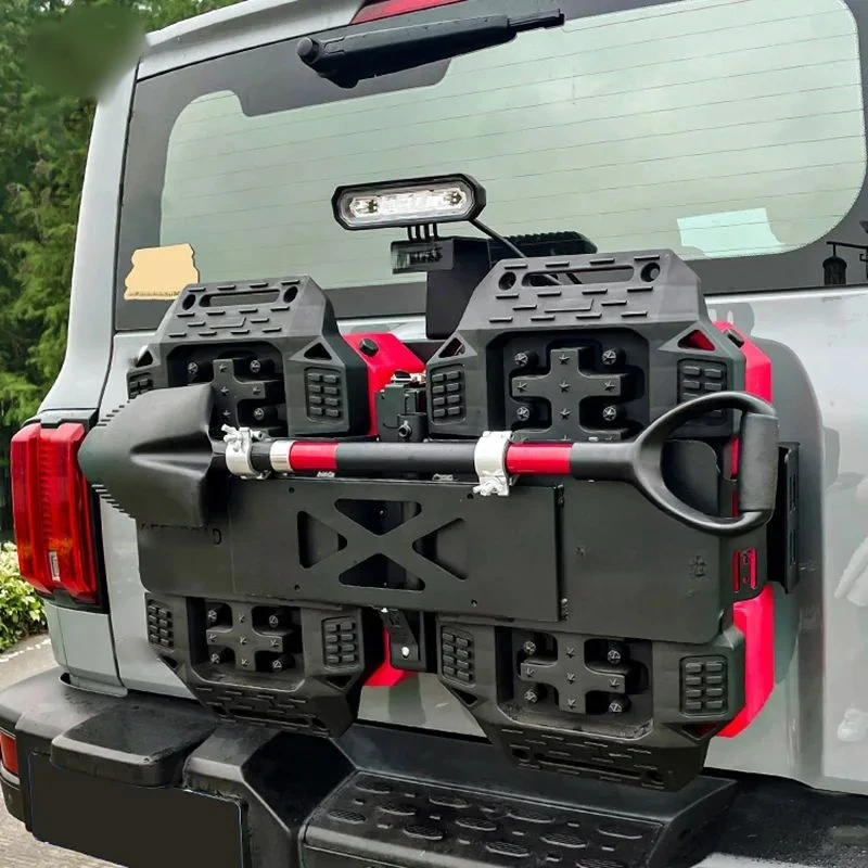 For Tank 300 Off-Road Tailgate Integrated Kit - Spare Tire Flagpole Mount, Reverse Light & Recovery Plate
For Tank 300 Off-Road Tailgate Integrated Kit - Spare Tire Flagpole Mount, Reverse Light & Recovery Plate