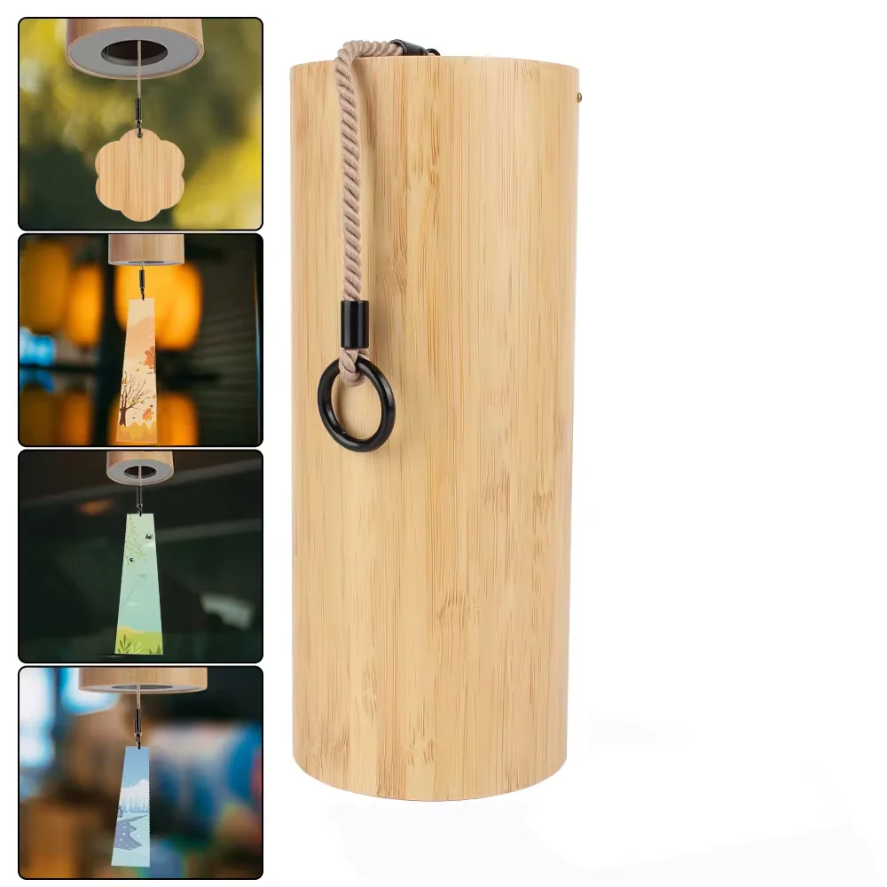 Outdoor Home Patio Garden Decoration Windbell Music Chimes Bamboo Chord Wind Chimes Handmade Wooden Chord Natural Boho Windchime
Outdoor Home Patio Garden Decoration Windbell Music Chimes Bamboo Chord Wind Chimes Handmade Wooden Chord Natural Boho Windchime