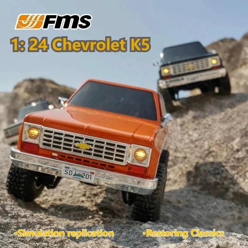 Fms 1:24 K5 Blazer Ретро Моделирование Пикап Модель Радиоуправляемый Альпинистский автомобиль Модель автомобиля с дистанционным управлением Двухскоростной внедорожник Игрушка
Fms 1:24 K5 Blazer Ретро Моделирование Пикап Модель Радиоуправляемый Альпинистский автомобиль Модель автомобиля с дистанционным управлением Двухскоростной внедорожник Игрушка