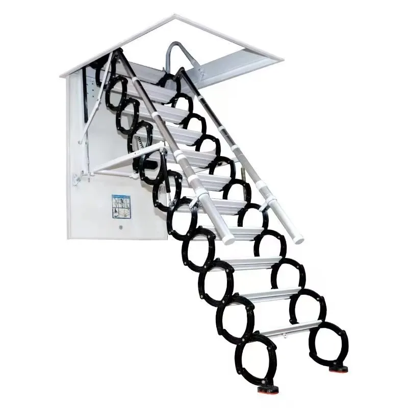 Customized Indoor Telescopic Climb Ladder, Electric Folding Retractable Attic Stairs with Invisible Lift Design for Home
Customized Indoor Telescopic Climb Ladder, Electric Folding Retractable Attic Stairs with Invisible Lift Design for Home