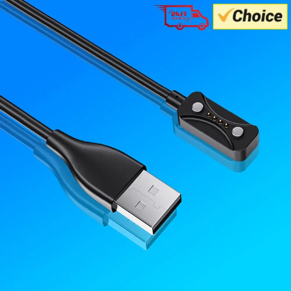1m Magnetic USB Charging Cable Charger Adapter 2Pin Smartwatch Dock Charger Adapter Power Charge Wire for Polar Pacer/Pacer Pro
1m Magnetic USB Charging Cable Charger Adapter 2Pin Smartwatch Dock Charger Adapter Power Charge Wire for Polar Pacer/Pacer Pro