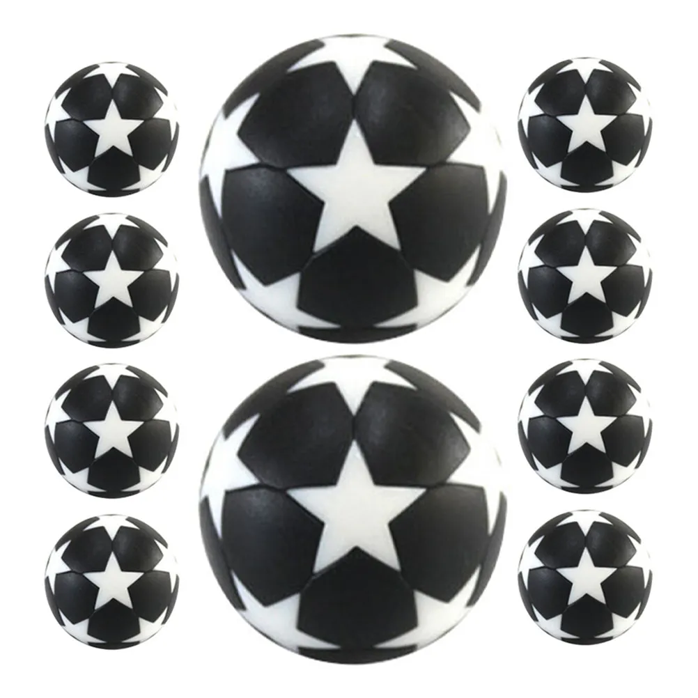 10Pcs Table Soccer Balls Black White 32Mm Mini Foosball Replacement Smooth Gameplay Accessories Party Favor Football Bulk
10Pcs Table Soccer Balls Black White 32Mm Mini Foosball Replacement Smooth Gameplay Accessories Party Favor Football Bulk
