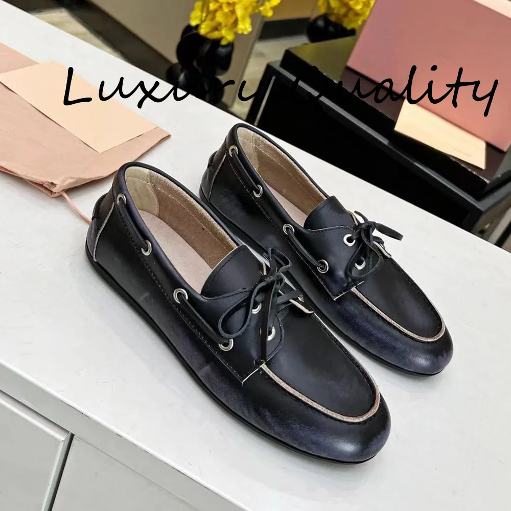 2024 New Women's Genuine Leather Loafers Retro Style Casual Shoes Women Solid Color Comfortable High Heels
2024 New Women's Genuine Leather Loafers Retro Style Casual Shoes Women Solid Color Comfortable High Heels