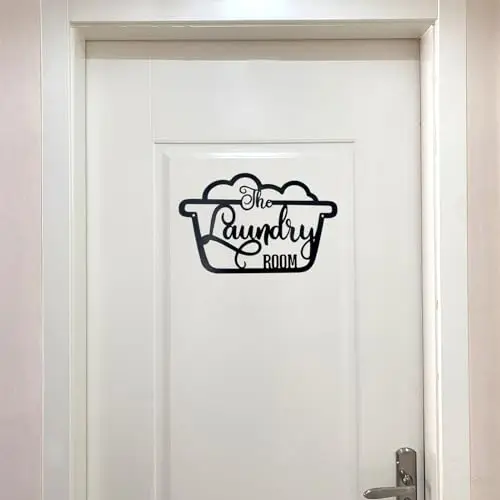 1pc Rustic Cute Laundry Room Wall Hanging Decor Sign Vintage Metal Wall Mounted Art Decoration Accessories Home Decor Livingroom
1pc Rustic Cute Laundry Room Wall Hanging Decor Sign Vintage Metal Wall Mounted Art Decoration Accessories Home Decor Livingroom