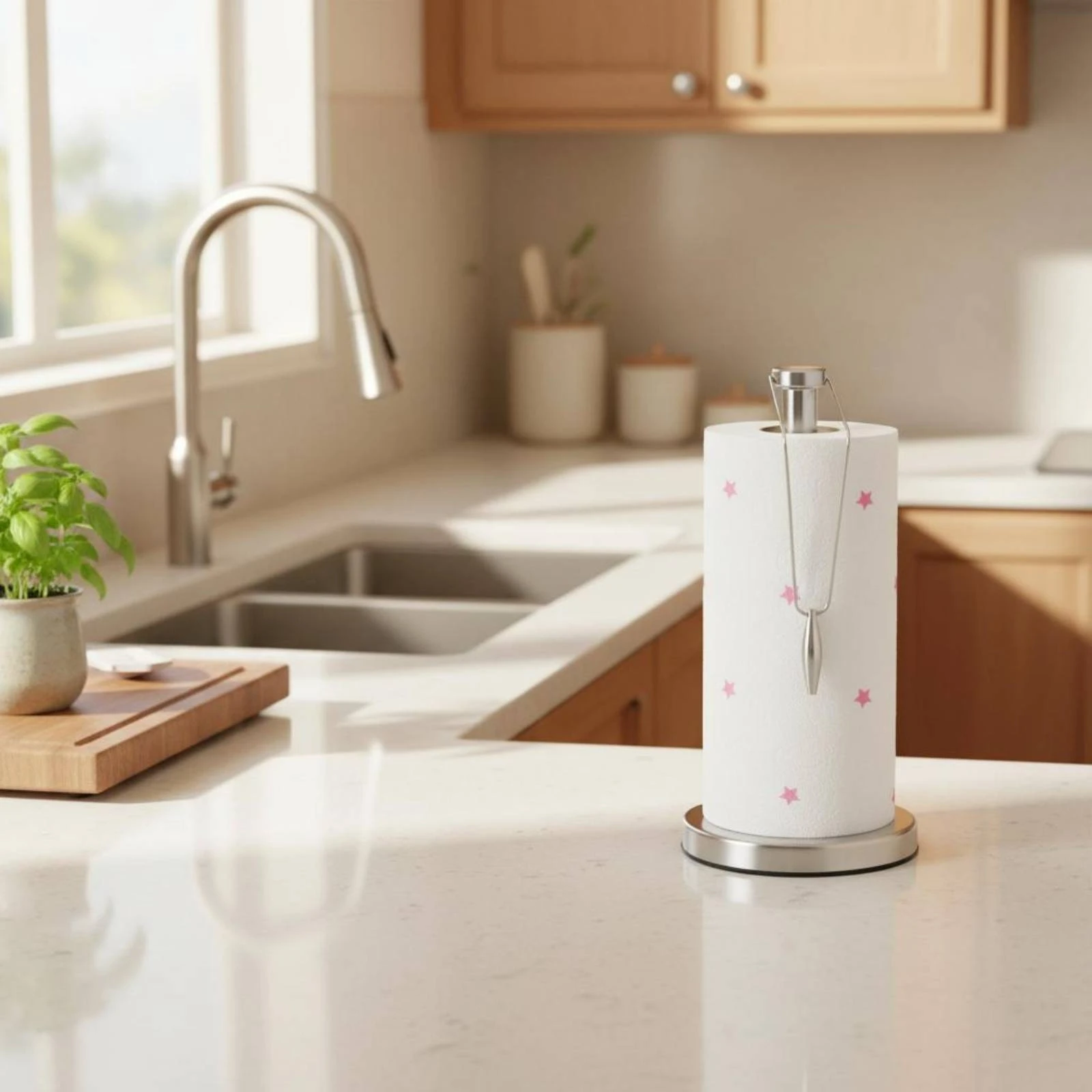 Stainless Steel Paper Towel Stand Freestanding Kitchen Roll Dispenser for Restaurant, Bathroom
Stainless Steel Paper Towel Stand Freestanding Kitchen Roll Dispenser for Restaurant, Bathroom