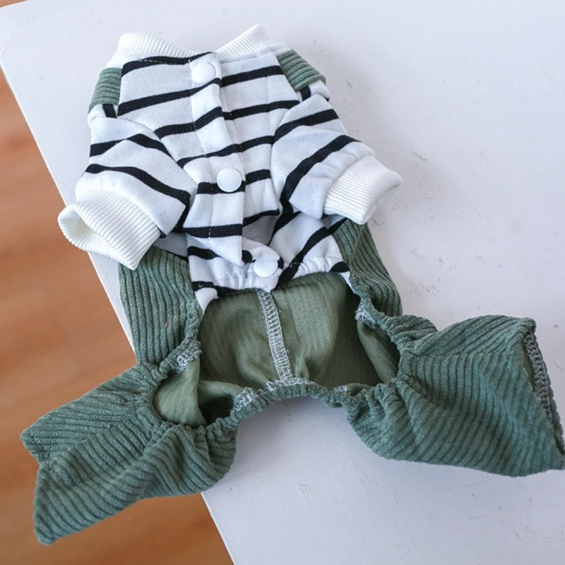 Pet Dog Clothes Small Pet Overalls Pants Puppies Pullover Spring Trousers Small Dog Photo Outfit Cats Stripe Dropshipping
Pet Dog Clothes Small Pet Overalls Pants Puppies Pullover Spring Trousers Small Dog Photo Outfit Cats Stripe Dropshipping
