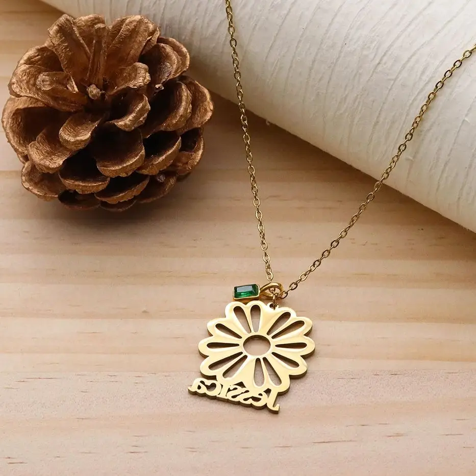 Подвеска Todorova с именем на заказ, милая подвеска в виде маленькой ромашки, ожерелье из нержавеющей стали, украшение для свадьбы, вечеринки, дня рождения, подарок
Подвеска Todorova с именем на заказ, милая подвеска в виде маленькой ромашки, ожерелье из нержавеющей стали, украшение для свадьбы, вечеринки, дня рождения, подарок