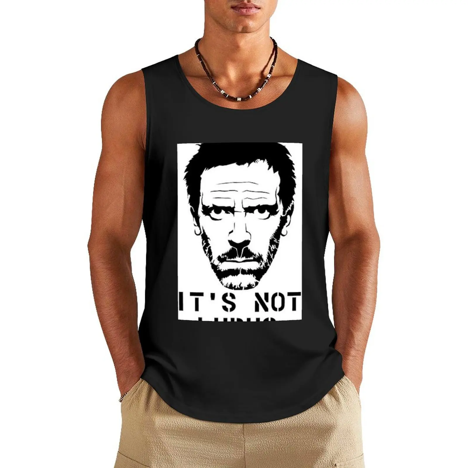 It's not Lupus Tank Top singlets for men Men's fitness t-shirt vests for men sleeveless shirt man
It's not Lupus Tank Top singlets for men Men's fitness t-shirt vests for men sleeveless shirt man