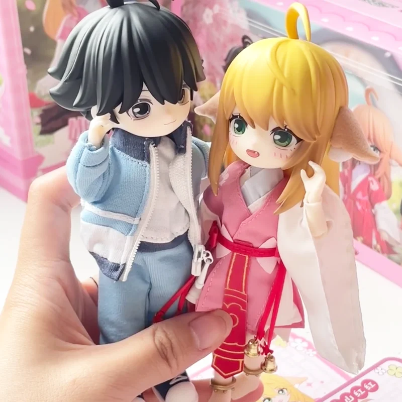 Fox Spirit Matchmaker 1/12 Bjd Blind Box Romance Series 12 Points Caixa Caja Cute Handmade Anime Peripheral Girl Doll toys Gift
Fox Spirit Matchmaker 1/12 Bjd Blind Box Romance Series 12 Points Caixa Caja Cute Handmade Anime Peripheral Girl Doll toys Gift
