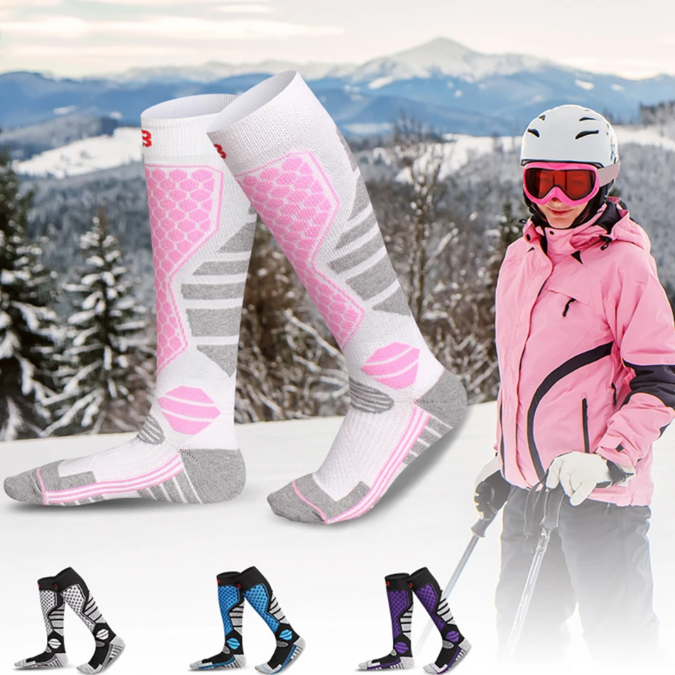 GTUBIKE 1 Pair Winter Warm Ski Stockings Thickening Hiking Socks for Women Men Anti-Cold Skiing Outdoor Sport Stockings Snow
GTUBIKE 1 Pair Winter Warm Ski Stockings Thickening Hiking Socks for Women Men Anti-Cold Skiing Outdoor Sport Stockings Snow