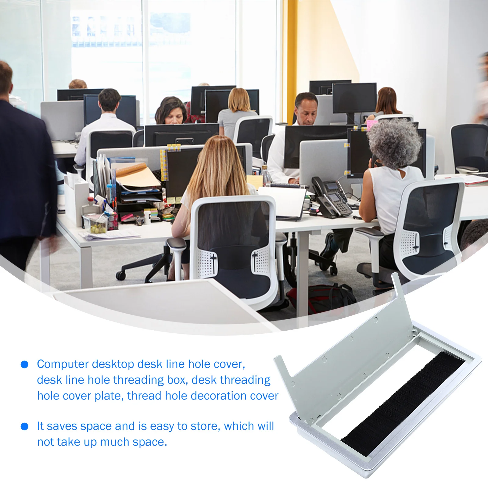 2Pcs Desk Grommets Wire Organizer Cable Management Tools Home Decoration Durable Versatile Easy Storage Table Cable Hole Lids
2Pcs Desk Grommets Wire Organizer Cable Management Tools Home Decoration Durable Versatile Easy Storage Table Cable Hole Lids