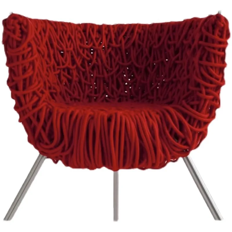 Sofa chair Italian light luxury designer single chair rope woven chair casual armchair
Sofa chair Italian light luxury designer single chair rope woven chair casual armchair