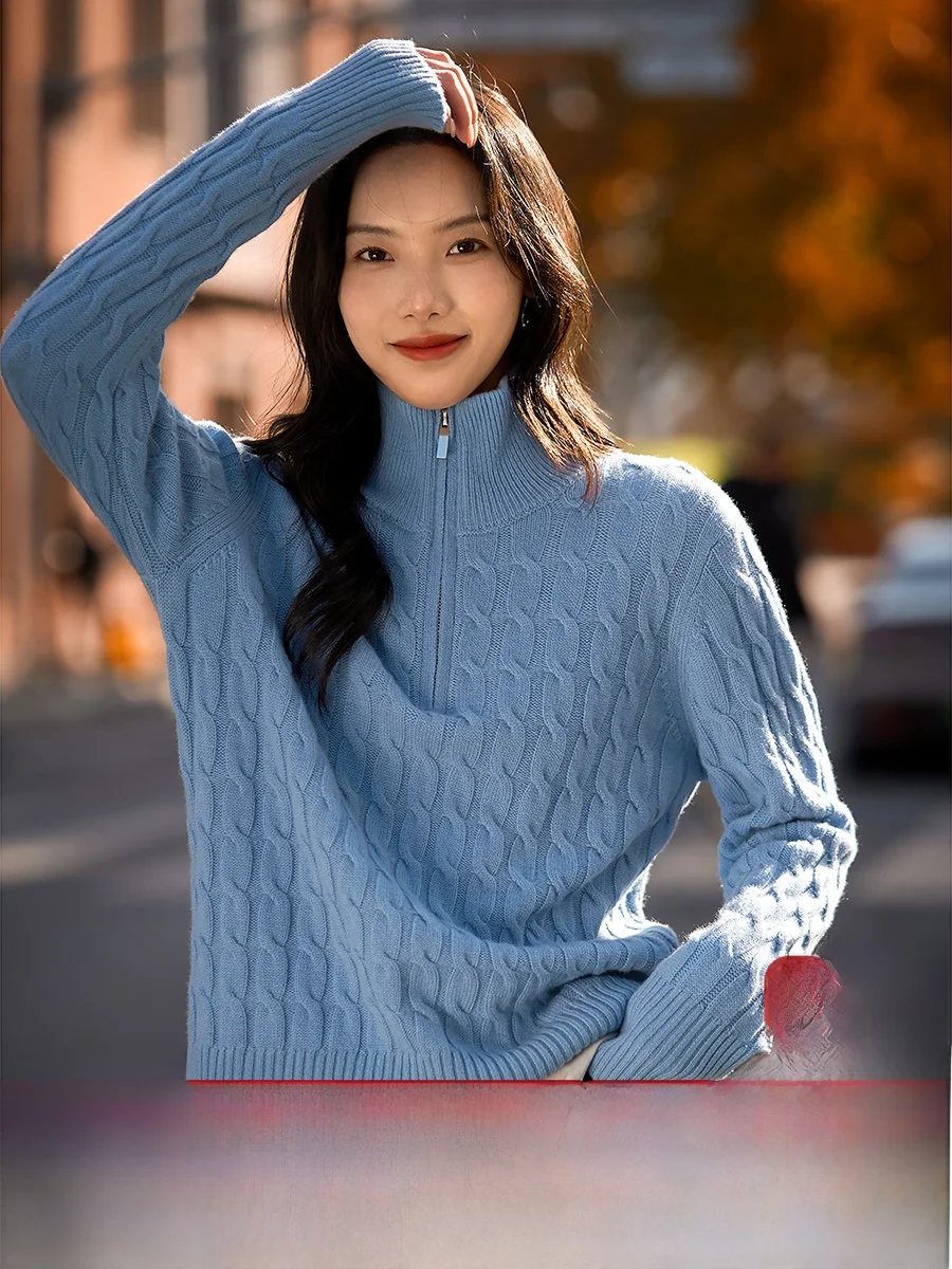 XiaoHanGe Faion Design Wool Camere Knitted Top Women's New Winter 2025 Casual Loose Fit Long Sve V-Ne Warm
XiaoHanGe Faion Design Wool Camere Knitted Top Women's New Winter 2025 Casual Loose Fit Long Sve V-Ne Warm