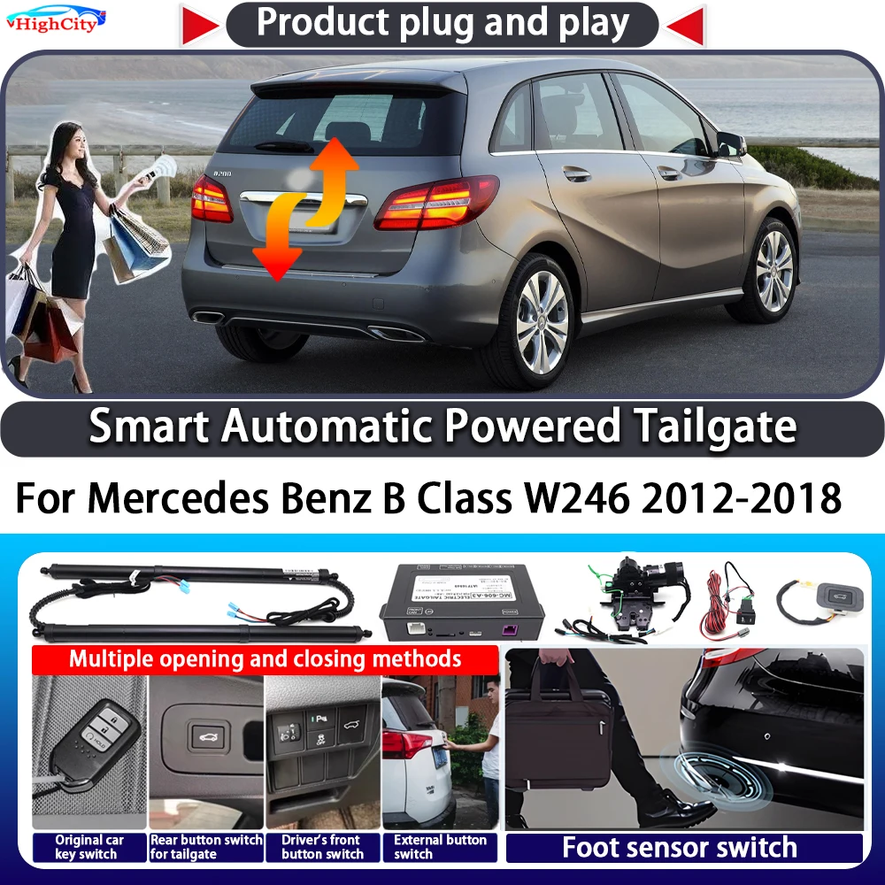For Mercedes Benz B Class W246 2012-2018 Smart Automatic Powered Tailgate Key Control Trunk Close Kit Electric Power Tailgate
For Mercedes Benz B Class W246 2012-2018 Smart Automatic Powered Tailgate Key Control Trunk Close Kit Electric Power Tailgate