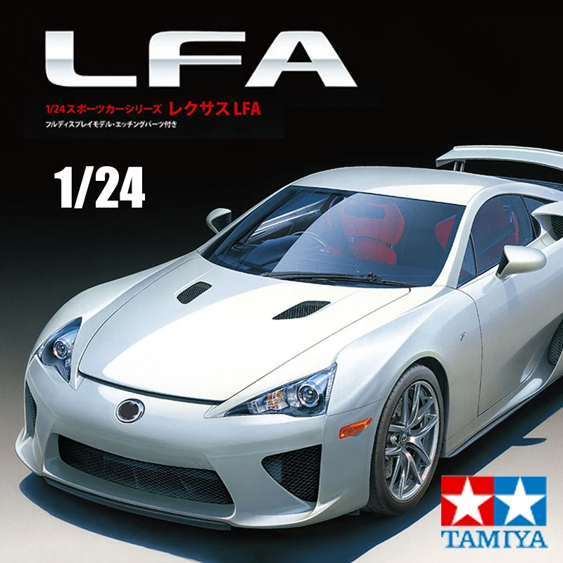 TAMIYA пластиковая сборка, масштабная модель автомобиля, комплект 24319 LFA 1/24, игрушка, коллекция «сделай сам», подарок
TAMIYA пластиковая сборка, масштабная модель автомобиля, комплект 24319 LFA 1/24, игрушка, коллекция «сделай сам», подарок