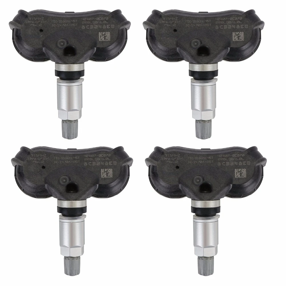 42607-0C070 TPMS Sensor SET OF 4 For Toyota Sequoia Tundra 42607-0C030 42607-0C050 42607-08010 
42607-0C070 TPMS Sensor SET OF 4 For Toyota Sequoia Tundra 42607-0C030 42607-0C050 42607-08010