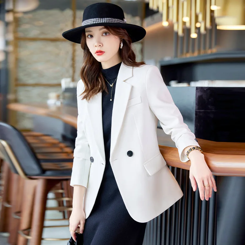 Fashion New Spring Fall Woman Midnight Navy Casual Blazer Office Lady Short Jacket Slim Coat Girl Top Clothing Gift Bl27
Fashion New Spring Fall Woman Midnight Navy Casual Blazer Office Lady Short Jacket Slim Coat Girl Top Clothing Gift Bl27