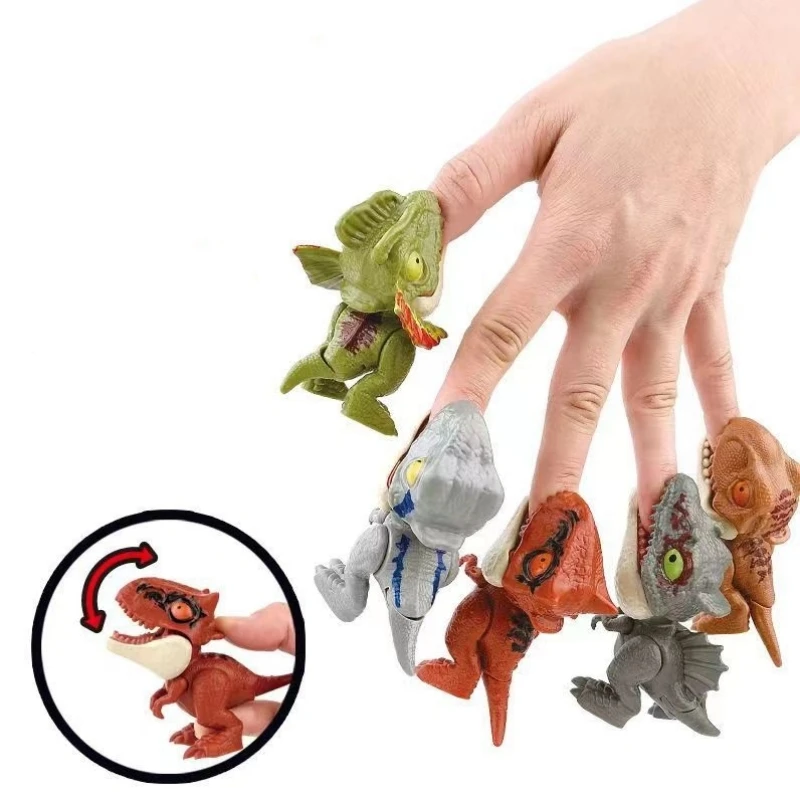 5 Dito Mobilizable Dinosaur Tyrannosaurus Model Biting Hand Fidget Mosasaurus Jurassic Finger Game Toy for Children Movable Gift
5 Dito Mobilizable Dinosaur Tyrannosaurus Model Biting Hand Fidget Mosasaurus Jurassic Finger Game Toy for Children Movable Gift