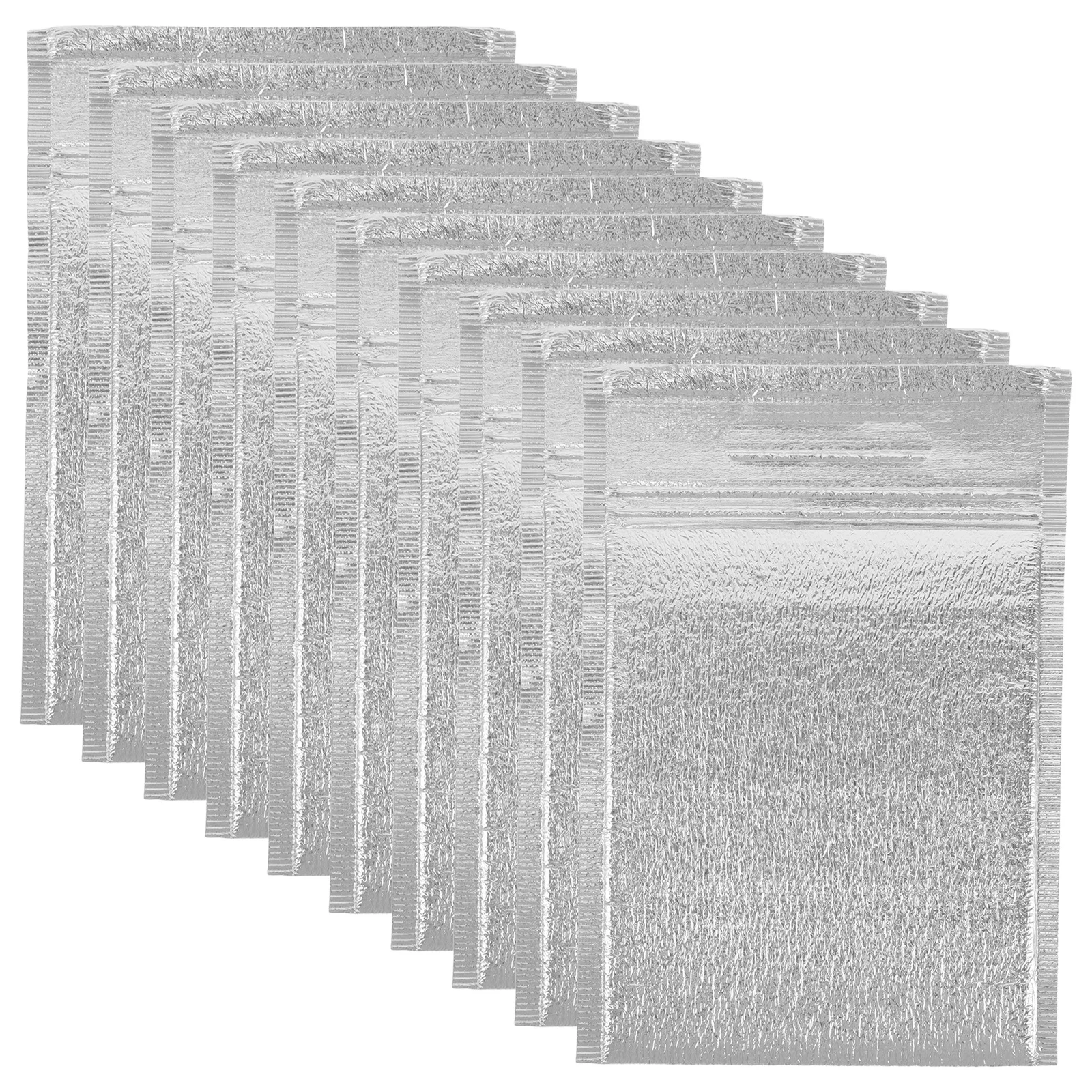 10Pcs Insulated Aluminum Foil Bags Handle Thermal Lunch Pouch Picnic Outdoor Cooling Snack Storage 30x20cm Reusable Sandwich Bag
10Pcs Insulated Aluminum Foil Bags Handle Thermal Lunch Pouch Picnic Outdoor Cooling Snack Storage 30x20cm Reusable Sandwich Bag