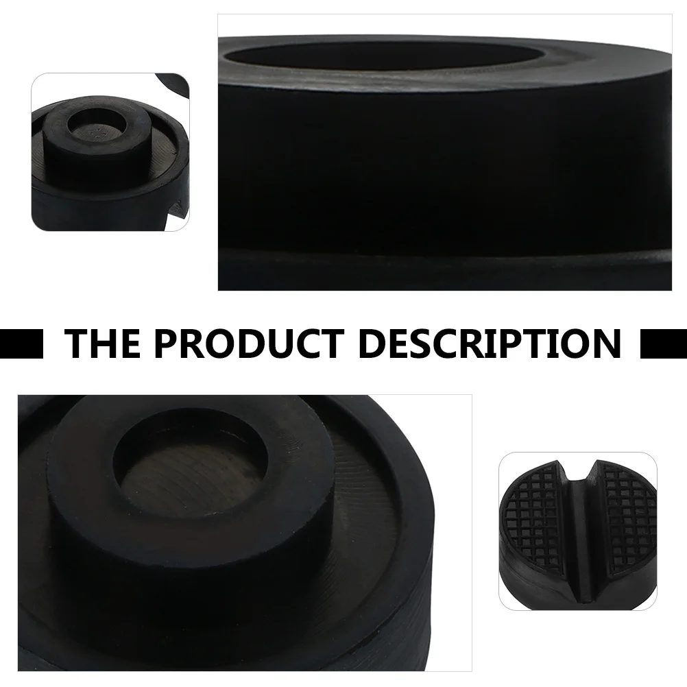 4Pcs Jack Stand Pads Rubber High-Density Anti-Slip Car Lift Protection for Frame Rail and Pinch Weld Heavy Duty Floor Jack
4Pcs Jack Stand Pads Rubber High-Density Anti-Slip Car Lift Protection for Frame Rail and Pinch Weld Heavy Duty Floor Jack