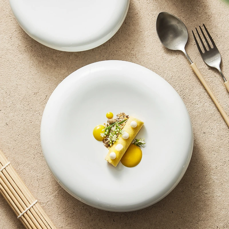 Molecular Tableware White Chinese-style Ceramic Special-shaped Dinner Plate Snacks Dish Hotel Restaurant Commercial Small Plate
Molecular Tableware White Chinese-style Ceramic Special-shaped Dinner Plate Snacks Dish Hotel Restaurant Commercial Small Plate