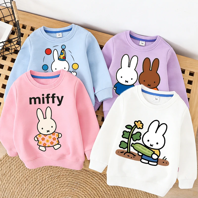 Miffys Children Cotton Sweatshirt Boy Girl Anime Cartoon Hoodie Kawaii Thin Tops Fashion Pullover Baby Comfortable Clothes Gift
Miffys Children Cotton Sweatshirt Boy Girl Anime Cartoon Hoodie Kawaii Thin Tops Fashion Pullover Baby Comfortable Clothes Gift