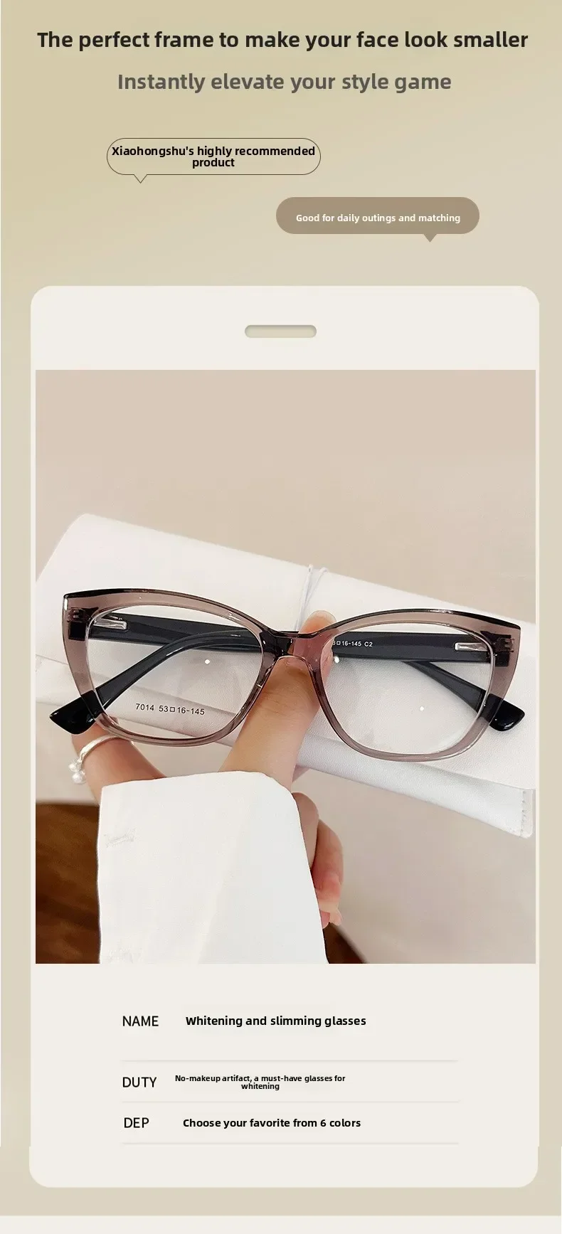 Ollymurs Simple Photochromic Myopia Optical Progressive OfficeCat Eye Design Anti Blue Light Prescription Glasses Lady Eyeglass
Ollymurs Simple Photochromic Myopia Optical Progressive OfficeCat Eye Design Anti Blue Light Prescription Glasses Lady Eyeglass