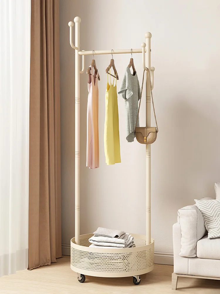 Bede Floor-Mounted Small Clothes Hanger Bedroom Portable Dir Clothes Basket Space-Saving Luxury Steel Clothes Ra
Bede Floor-Mounted Small Clothes Hanger Bedroom Portable Dir Clothes Basket Space-Saving Luxury Steel Clothes Ra