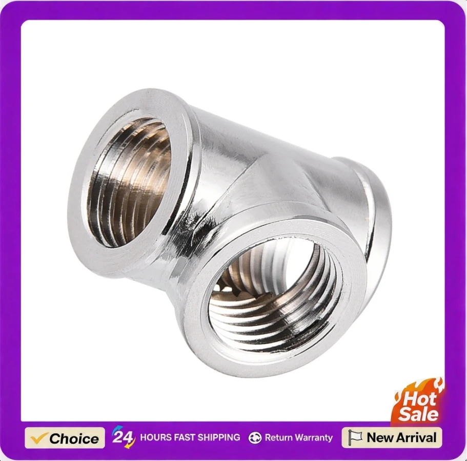 G1/4 Thread 3 Way Pipe Fitting Durable T Shape Fitting Splitter Adapter G1/4 Thread Water Fitting for PC Water Cooling System
G1/4 Thread 3 Way Pipe Fitting Durable T Shape Fitting Splitter Adapter G1/4 Thread Water Fitting for PC Water Cooling System