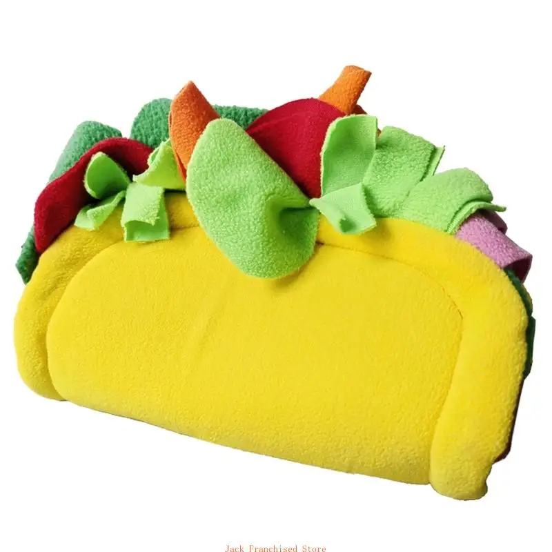 Small Animal Hideout for Hamster Cage Supply Mini Tacos-shape House Tunnel
Small Animal Hideout for Hamster Cage Supply Mini Tacos-shape House Tunnel