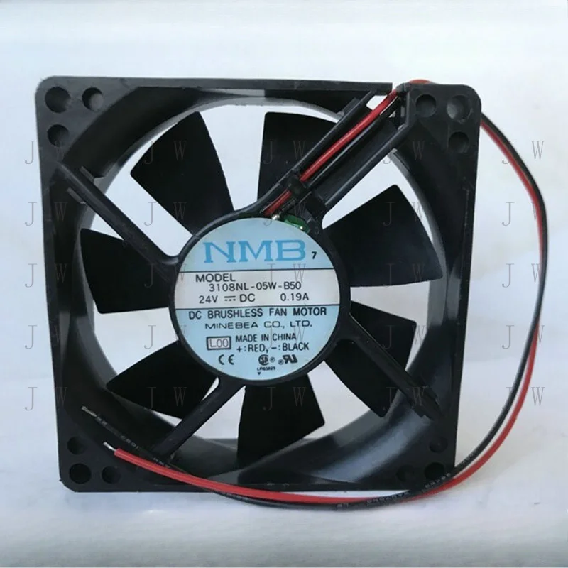 DDW 1pcs New for NMB 3108NL-05W-B50 DC 24V 0.19A 2-Wire BRUSHLESS Inverter Cooling Fan
DDW 1pcs New for NMB 3108NL-05W-B50 DC 24V 0.19A 2-Wire BRUSHLESS Inverter Cooling Fan