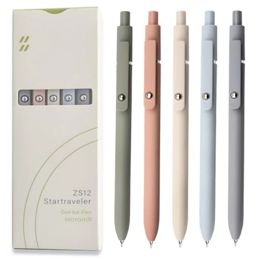 Gel Pens, 0.mm Black Ink Pens Fine Point Smooth Writing Pens, High-End Series Pens for Journaling Note Taking, Cute Office Scho
Gel Pens, 0.mm Black Ink Pens Fine Point Smooth Writing Pens, High-End Series Pens for Journaling Note Taking, Cute Office Scho