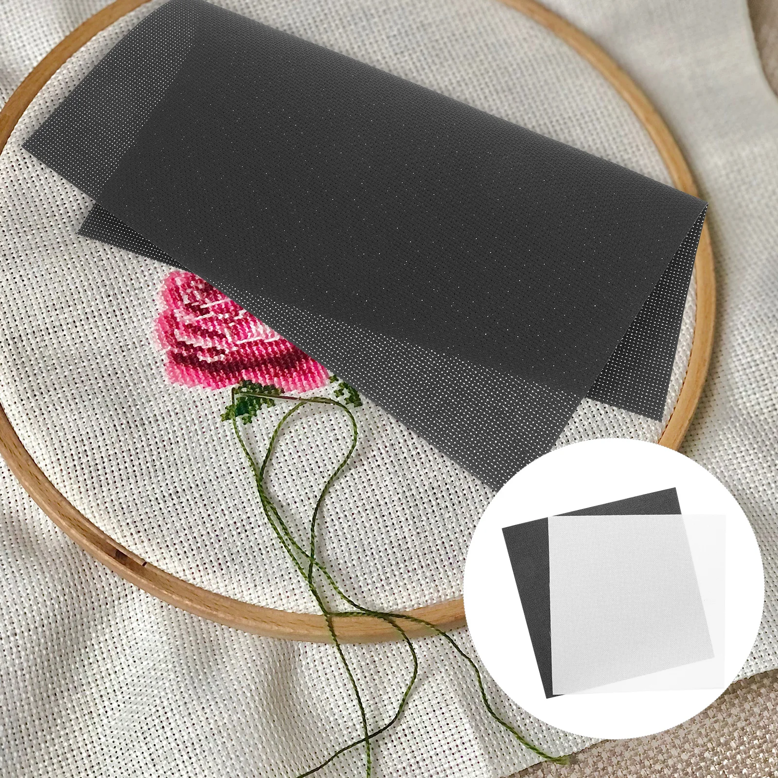 6pcs 14CT Cross Stitch Cloth Embroidery Fabric DIY Gridding Cotton Handmade Project 30x30cm White Black Fabric
6pcs 14CT Cross Stitch Cloth Embroidery Fabric DIY Gridding Cotton Handmade Project 30x30cm White Black Fabric