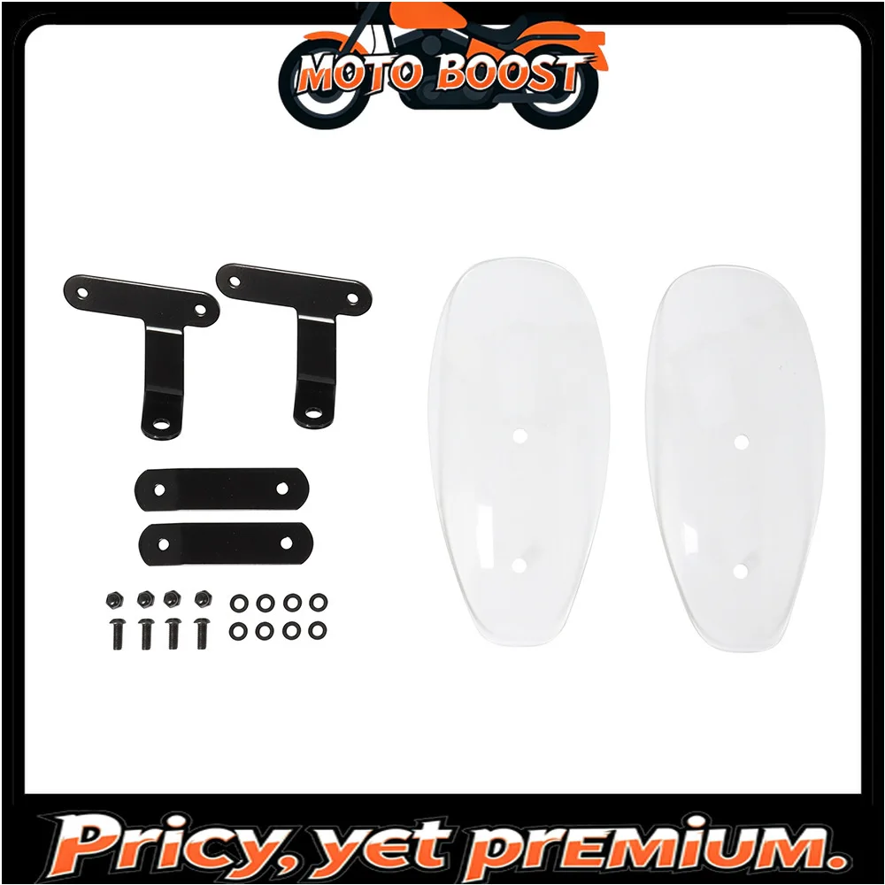 【Premium quality】FOR Custom Cruiser Motorcycle Handguard Wind Deflector for Harley 883 And Most Chinese Made Bikes
【Premium quality】FOR Custom Cruiser Motorcycle Handguard Wind Deflector for Harley 883 And Most Chinese Made Bikes