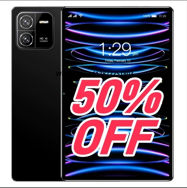 Fast Delivery Tablet Pad 6 Pro 22GB+2TB Unclocked 5G 4G WIFI Gaming Dual SIM Unclocked Cheap Educational Tablet PC
Fast Delivery Tablet Pad 6 Pro 22GB+2TB Unclocked 5G 4G WIFI Gaming Dual SIM Unclocked Cheap Educational Tablet PC