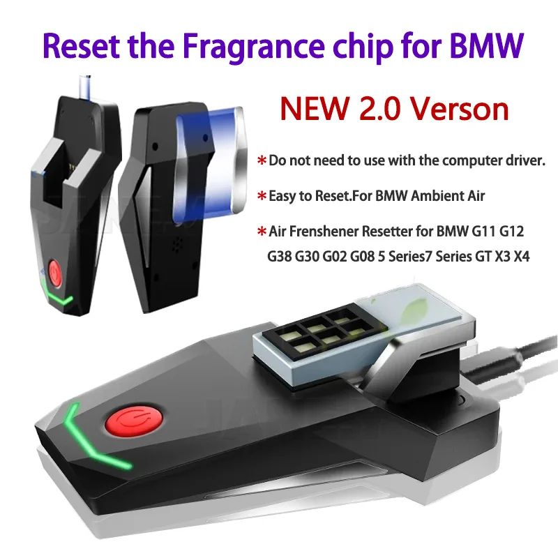 The Fragrance Reset Device For BMW Ambient Air Freshener Fragrance Cartridge Chip G38 G30 G02 G08 5 Series 7 Series GT X3 X4
The Fragrance Reset Device For BMW Ambient Air Freshener Fragrance Cartridge Chip G38 G30 G02 G08 5 Series 7 Series GT X3 X4