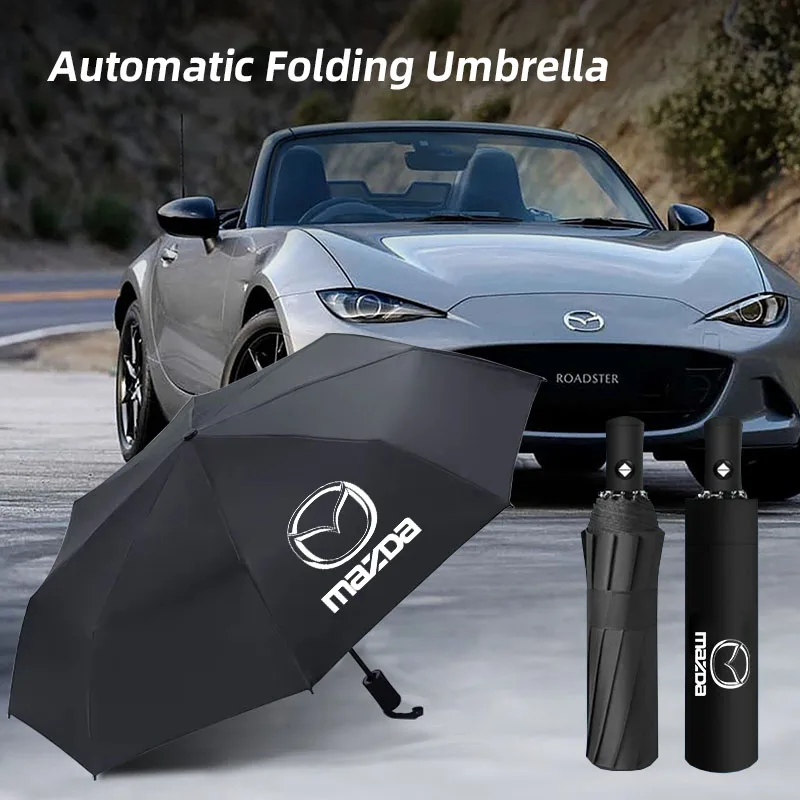 Portable Automatic Folding Car Umbrella UV Resistant Parasol For Mazda 2 3 6 5 Atenza CX3 CX5 MX5 CX7 Axela CX30 CX90 CX60 CX50
Portable Automatic Folding Car Umbrella UV Resistant Parasol For Mazda 2 3 6 5 Atenza CX3 CX5 MX5 CX7 Axela CX30 CX90 CX60 CX50